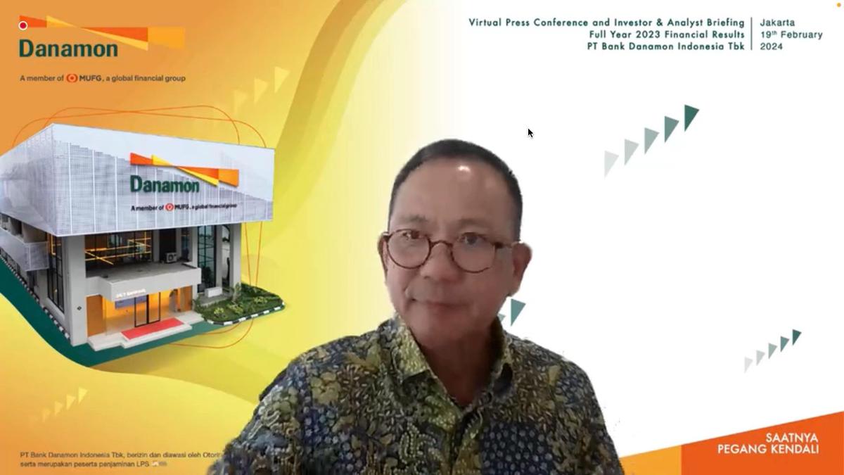 Bank Danamon Incar Pertumbuhan Pembiayaan 10% di 2024