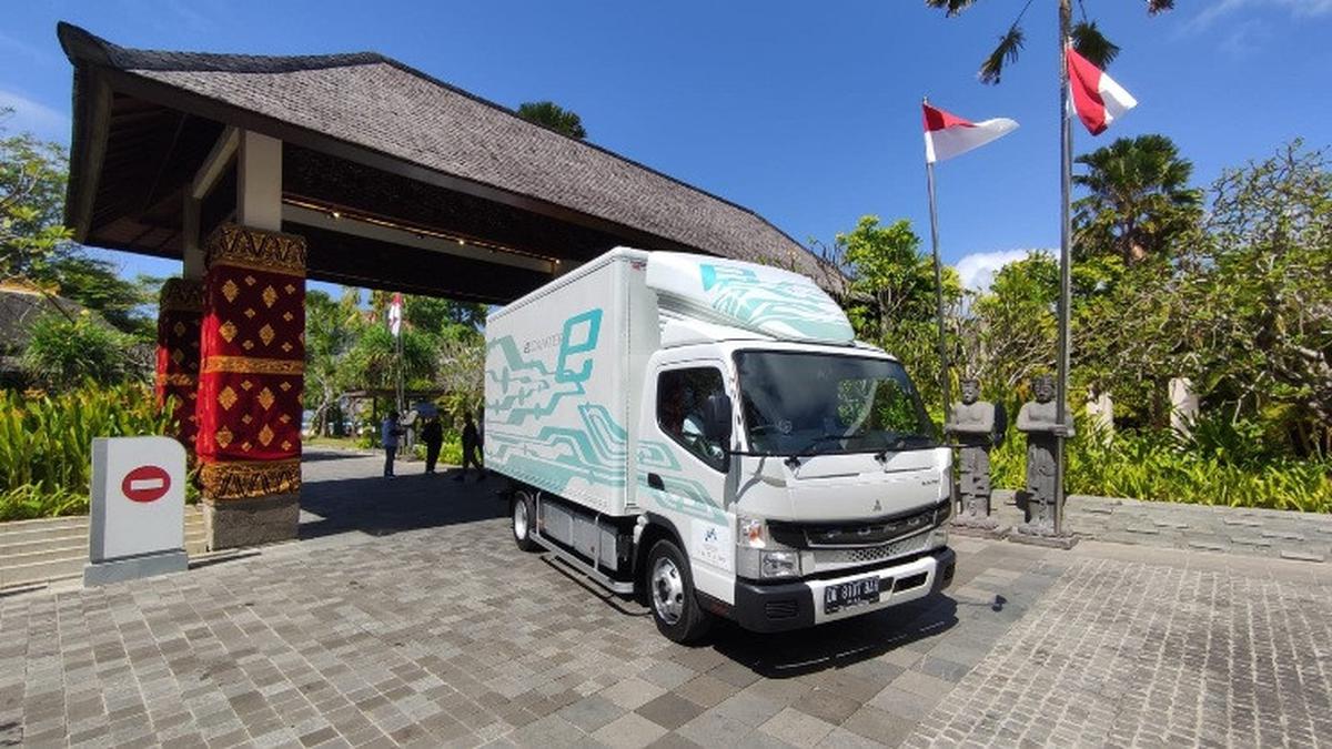 Mitsubishi Fuso eCanter Bakal Meluncur di GIIAS 2024