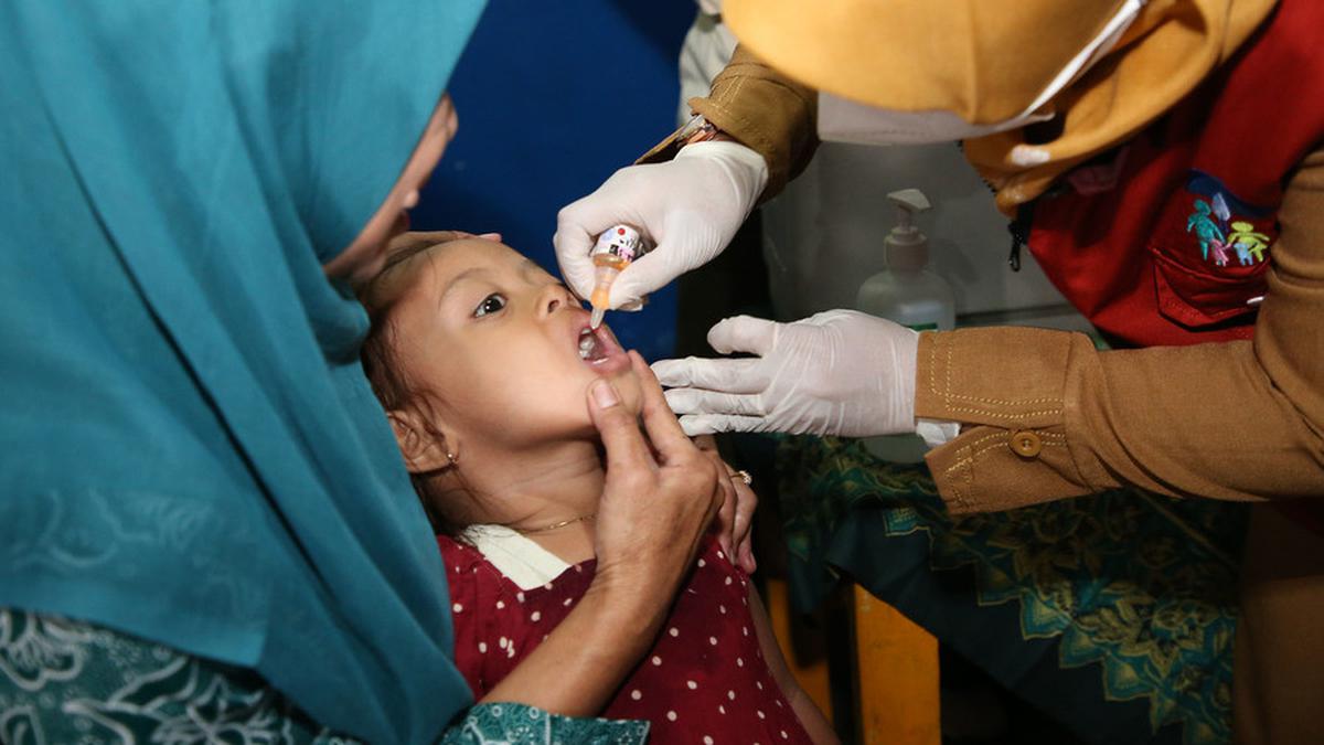 Sub PIN Polio Putaran 2 Digelar, Sudah Capai 47 Persen dari Target 3,8 Juta Anak