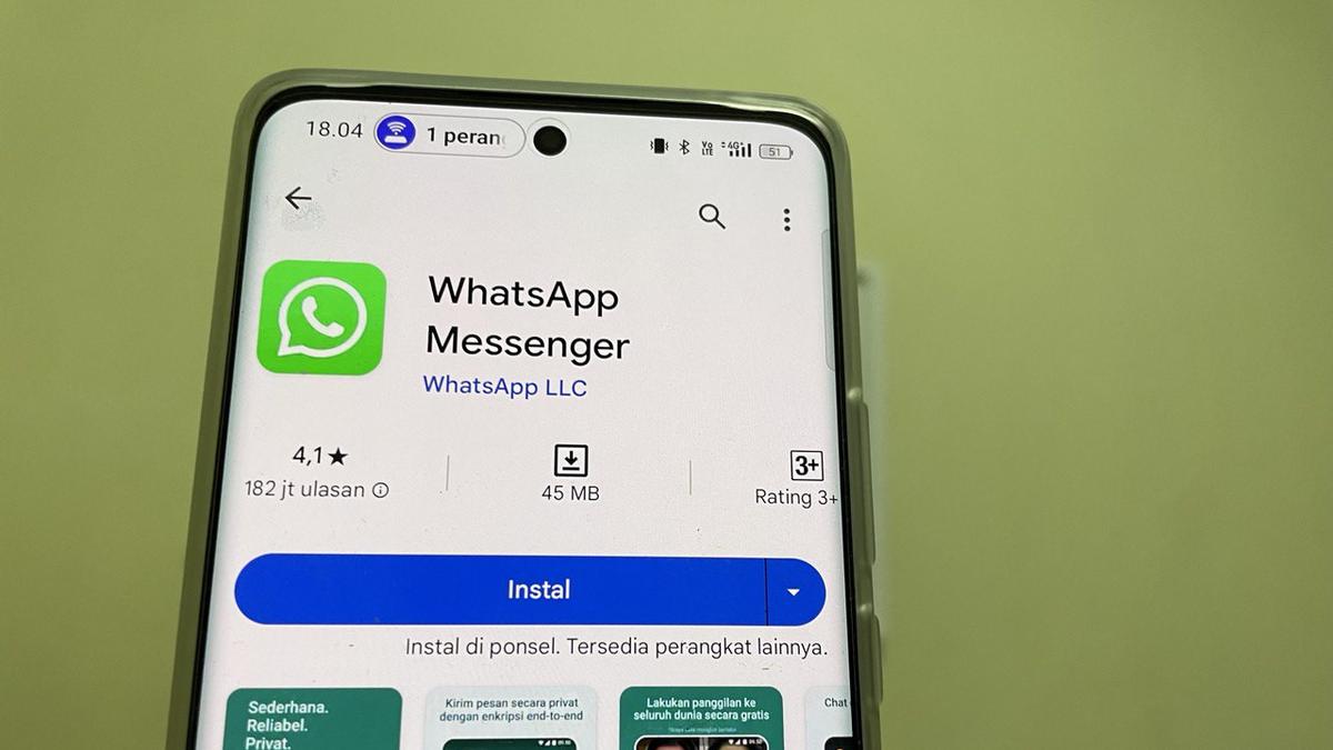 WhatsApp Uji Coba Label Enkripsi di Kolom Chat, Tanda Percakapan Terlindungi