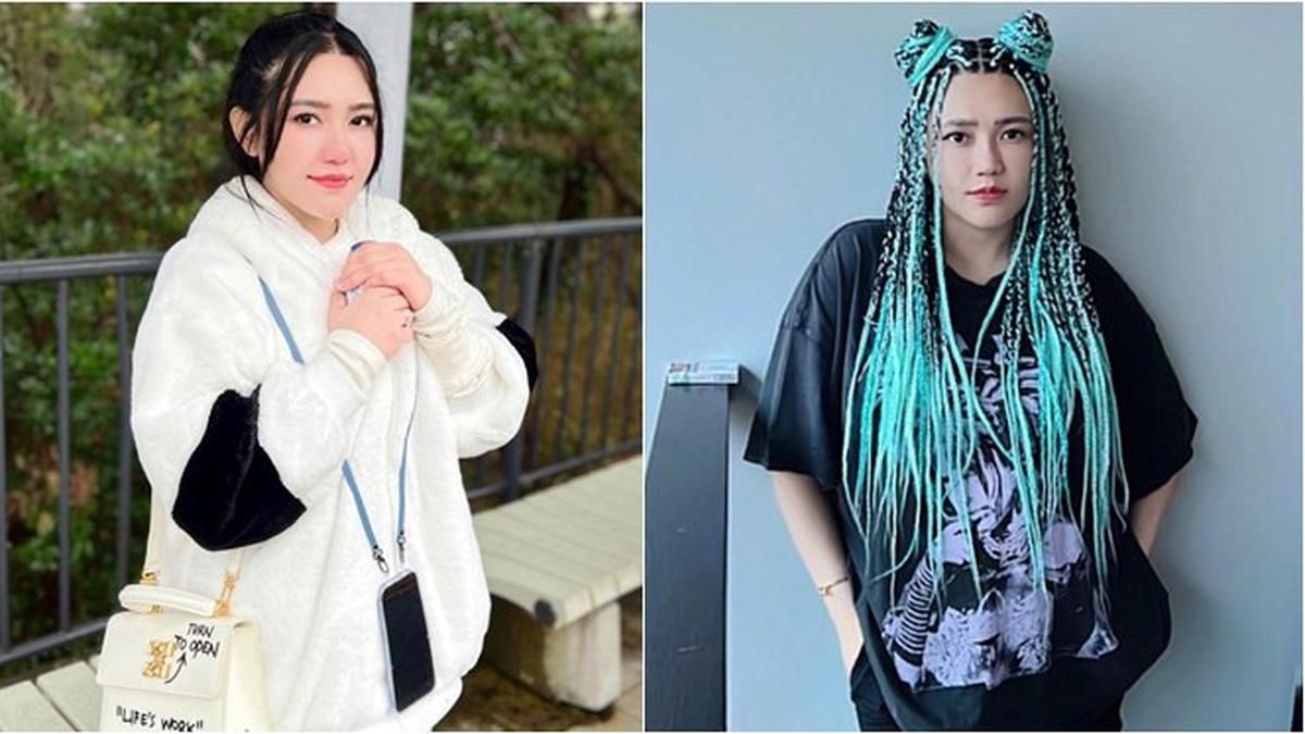 6 Potret Via Vallen dengan Rambut Cornrow, Bikin Pangling