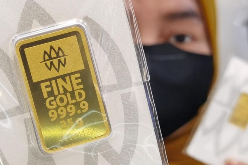 Harga Emas Turun Rp9 Ribu di Akhir Pekan, 1 Gram Dibanderol Rp1.318.000