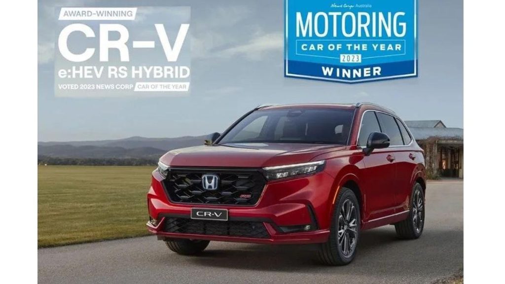 Honda CR-V RS e:HEV Gondol Penghargaan Car of the Year 2023