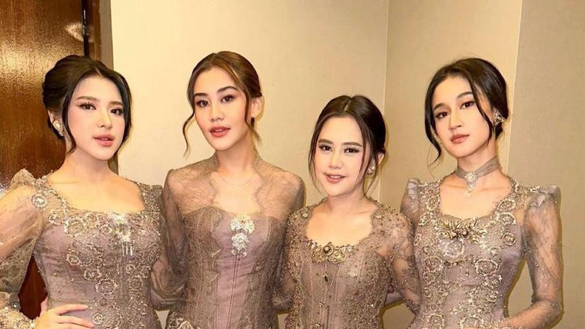 Jadi Bridesmaid Mahalini, Intip Potret Anggun Tiara Andini, Ziva Magnolya, Keisya Levronka dan Aaliyah Massaid Berkebaya