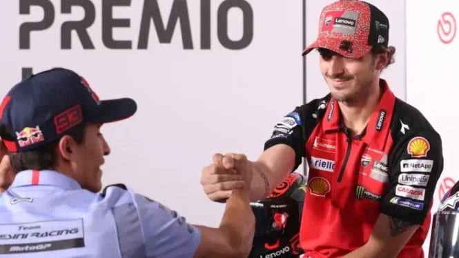 Marc Marquez Bisa Merusak Garasi Ducati Gegara Valentino Rossi