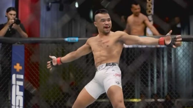 Mengganas di UFC, Jeka Saragih Raup Rp1 Miliar dalam 1 Menit