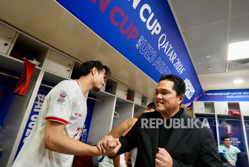 Berangkat ke Qatar, Erick Thohir: Mohon Doa untuk Timnas Indonesia U-23