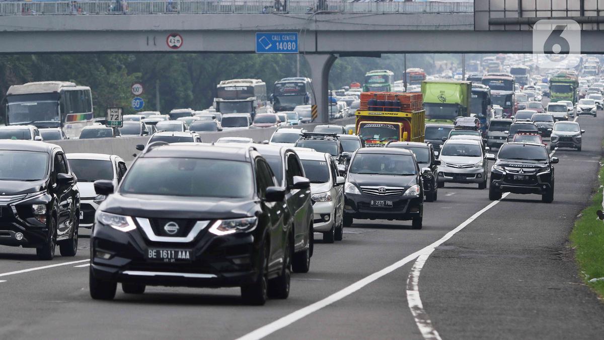 Mudik Lebaran, Jasa Marga Umumkan One Way dan Contra Flow 1 Jam Sebelumnya