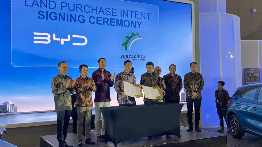 BYD Resmi Bangun Pabrik Mobil Listrik di Subang, Investasi Rp20 Triliun!