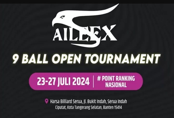 Hasil Aileex 9 Ball Open Tournament 2024: Rico Kui Ciong Sikat Sean Mark