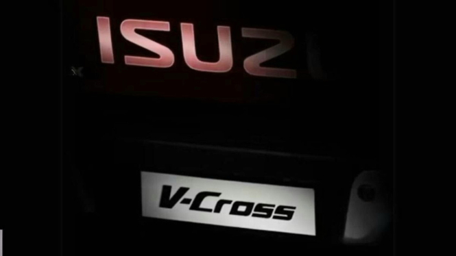 Isuzu Pamer Teaser V-Cross Facelift, Meluncur Sebentar Lagi