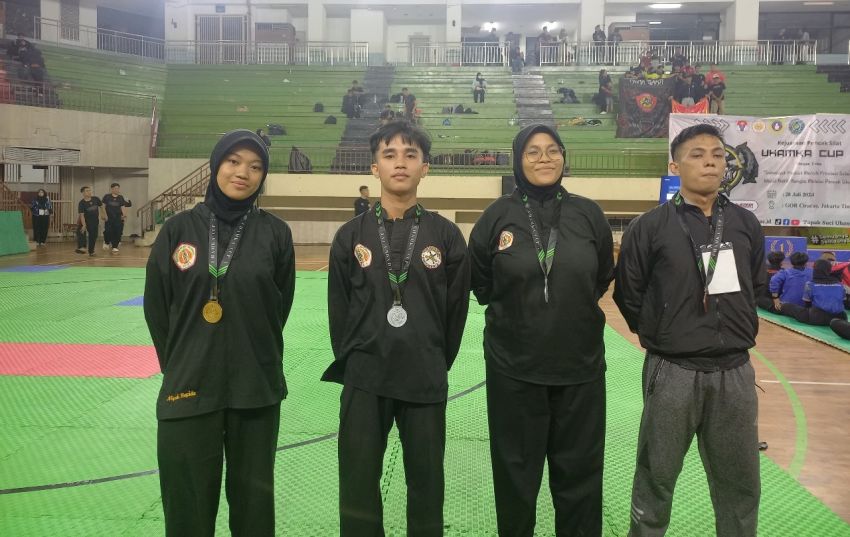 Mahasiswi MNC University Sabet Medali Emas Kejuaraan Pencak Silat Tingkat Nasional