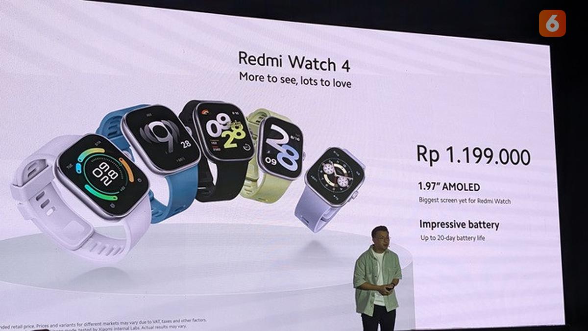 Resmi Dirilis! Redmi Watch 4, Redmi Buds 5 Pro, dan Redmi Buds 5 Hadir dengan Harga Murah