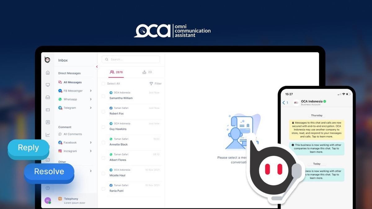 Telkom Hadirkan Platform OCA untuk Bantu Perusahaan Implementasikan Strategi CRM