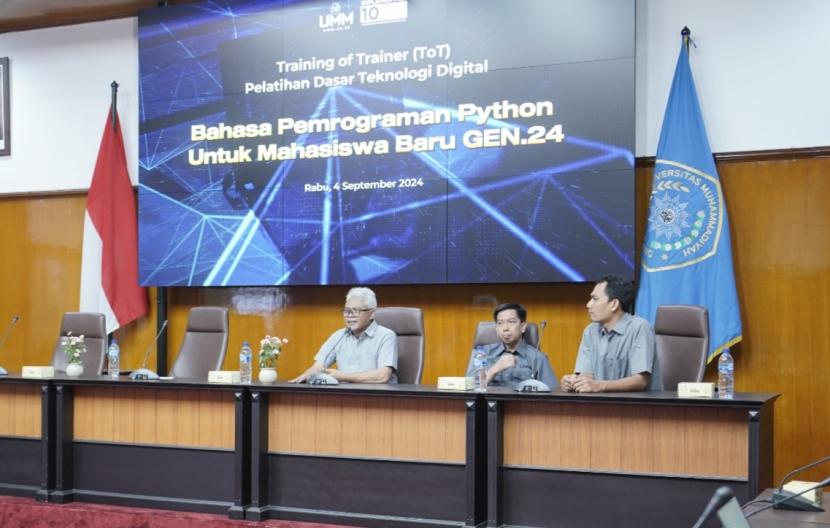 UMM Ajari Mahasiswa Barunya Bahasa Pemrograman Python