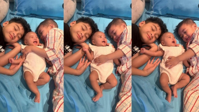 Wajah Baby Lily Terungkap! Netizen Heboh Sebut Mirip Rafathar dan Rayyanza, Gemas Banget!