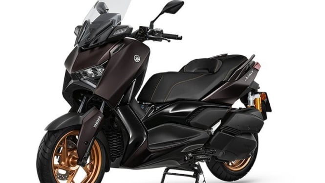 Yamaha Xmax Tech Max 2024 Pakai Suspensi Ohlins tapi Belum Turbo, Harga Rp100 Jutaan