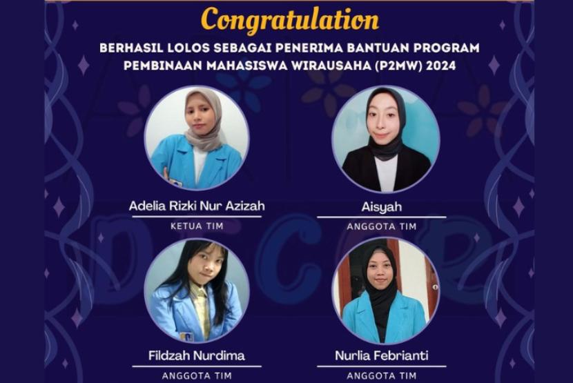 4 Mahasiswa UNM Berhasil Dapatkan Pendanaan Program Pembinaan Mahasiswa Wirausaha 2024