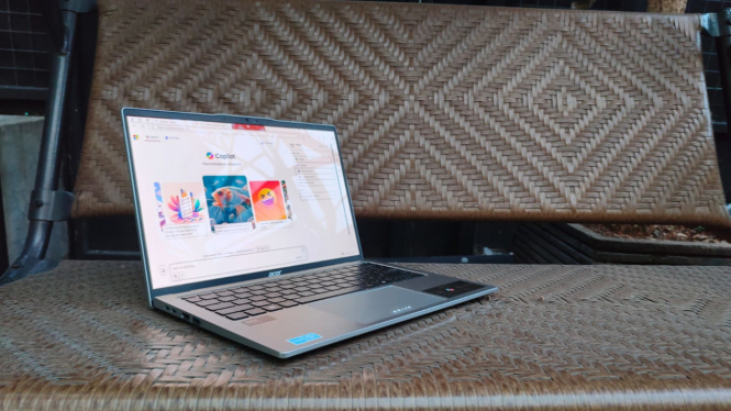 Acer Swift Go 14 AI, Mudik Praktis dengan Si Tipis