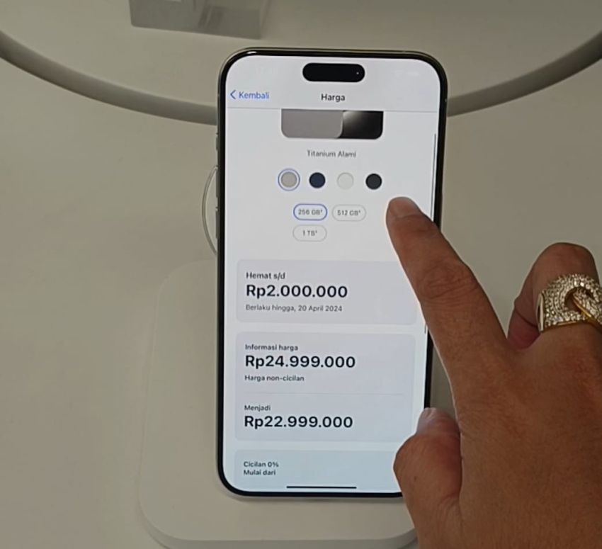 Daftar Harga iPhone Agustus 2024 dari Semua Model