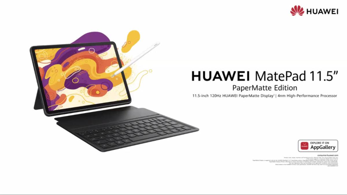 Huawei MatePad 11.5 PaperMatte Edition Meluncur di Indonesia, Tawarkan Layar Paling Aman Buat Mata