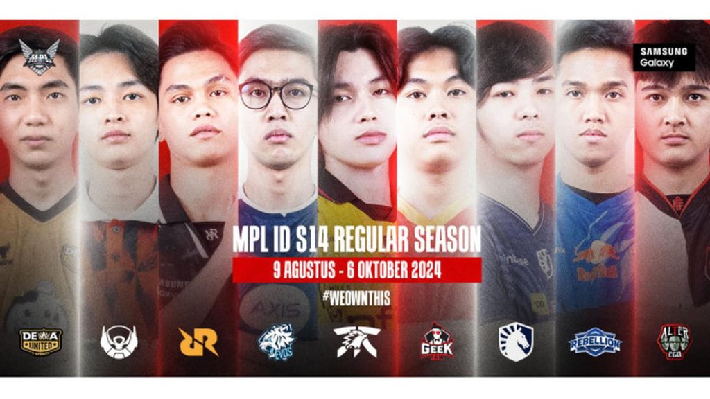 Jadwal Lengkap MPL ID S14 Pekan 5: Ada Evos vs Fnatic Onic di Hari Pertama