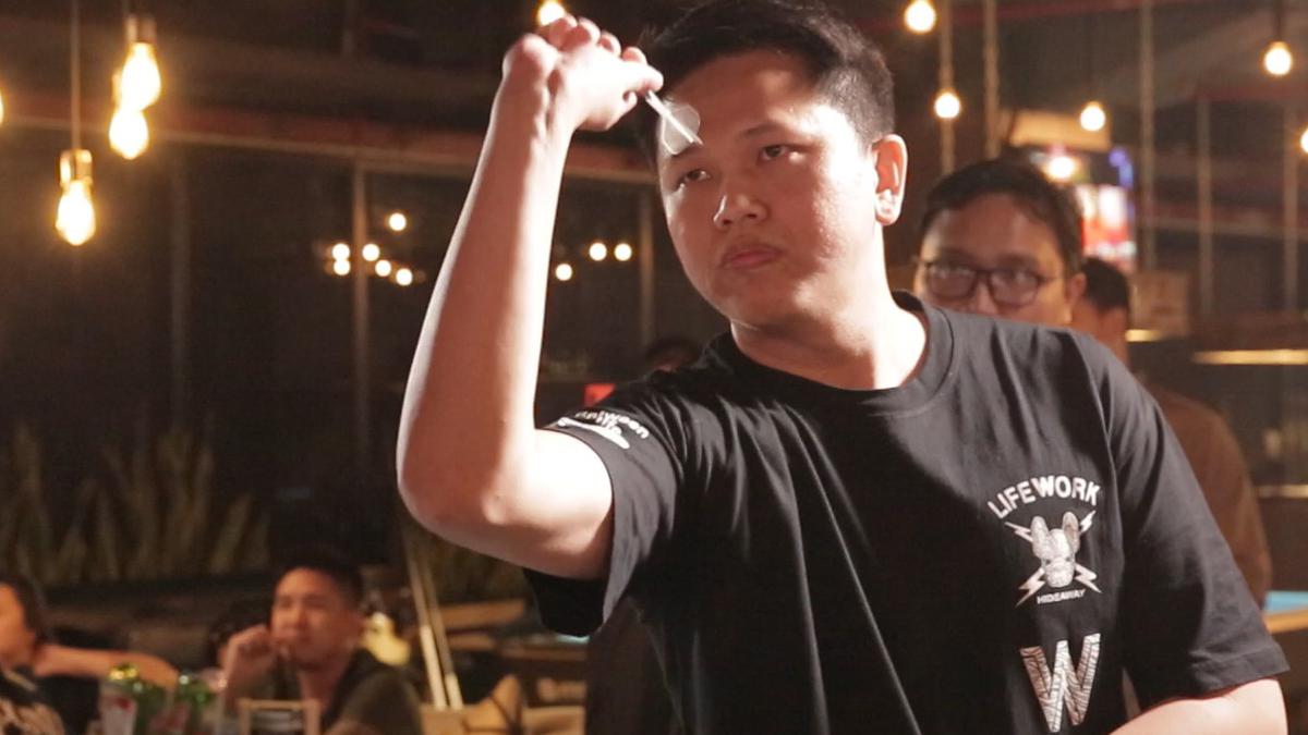 Juara G Darts Trophy Jakarta, Stanley Venedikt Ingin Lebih Banyak Lagi Event Kombinasi Olahraga dan Hiburan