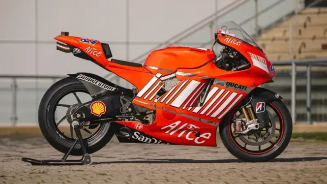 Motor Juara Dunia MotoGP Casey Stoner Dilelang, Harga Awal Rp8,2 Miliar