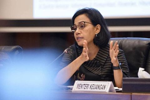 Sri Mulyani Lapor ke DPR: APBN Tekor Rp77 T di Semester I-2024