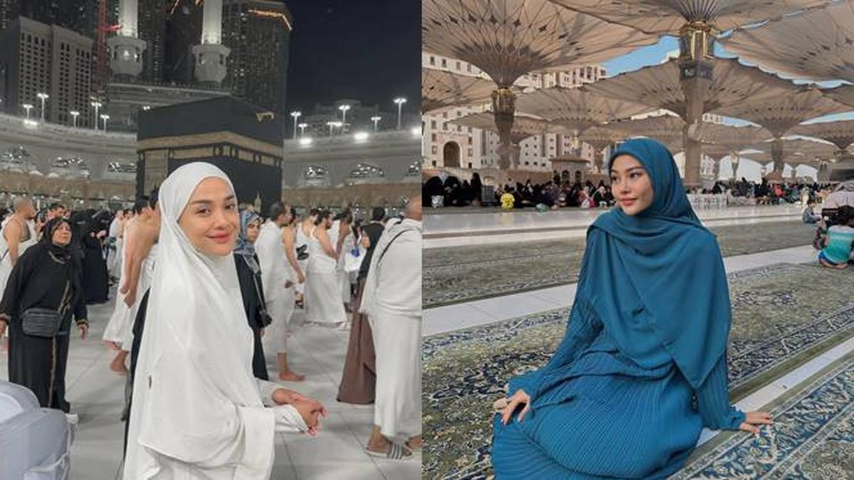 7 Potret Seleb Jalani Ibadah Umrah saat Bulan Ramadhan 2024