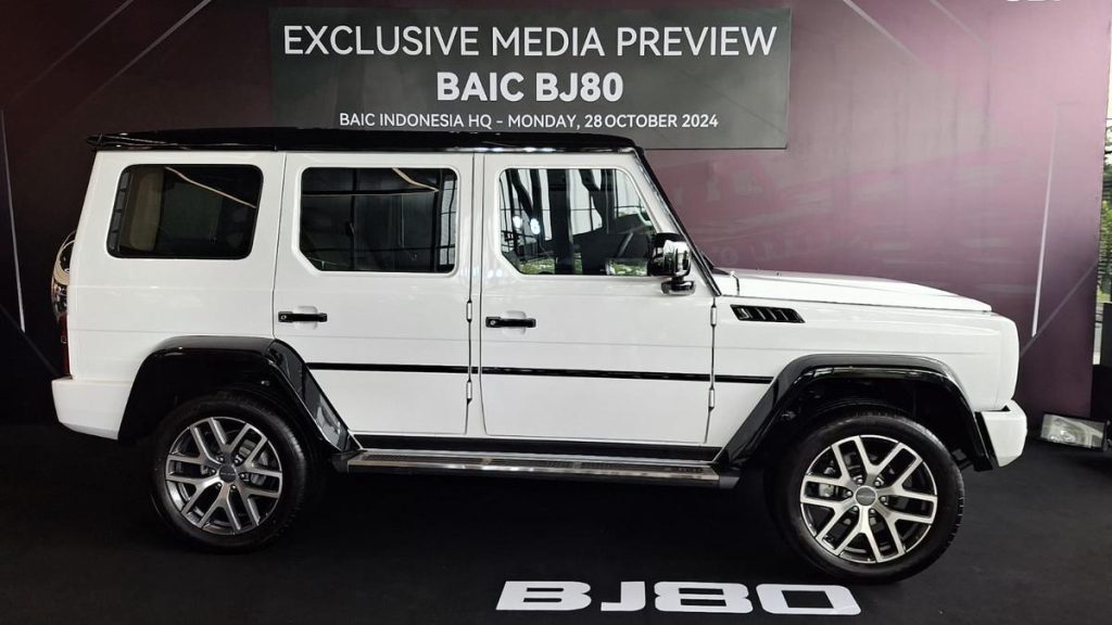 BAIC BJ80 Jadi Alternatif Mercedes-Benz G-Class, Harga di Bawah Rp 1,5 Miliar