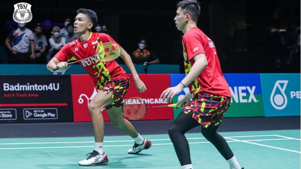 Final Denmark Open 2022: Fajar / Rian Menangi Perang Saudara Lawan Kevin / Marcus