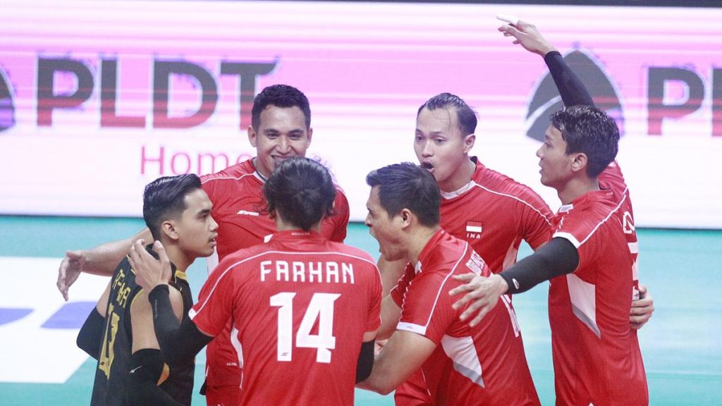 Hasil SEA V League 2024: Timnas Voli Putra Indonesia Sikat Filipina