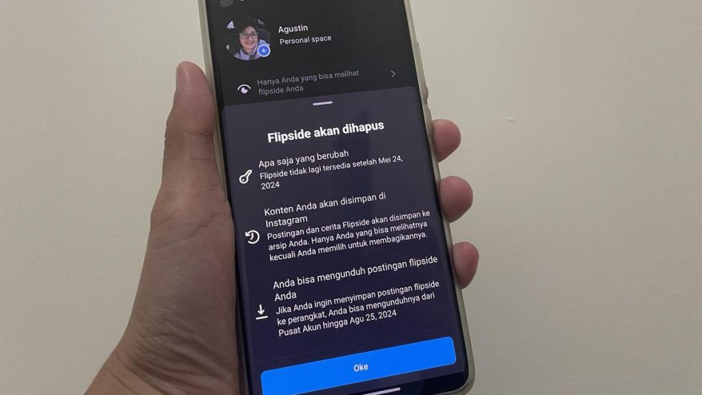Instagram Bakal Tutup Flipside 24 Mei 2024, Begini Nasib Konten Privat Kamu