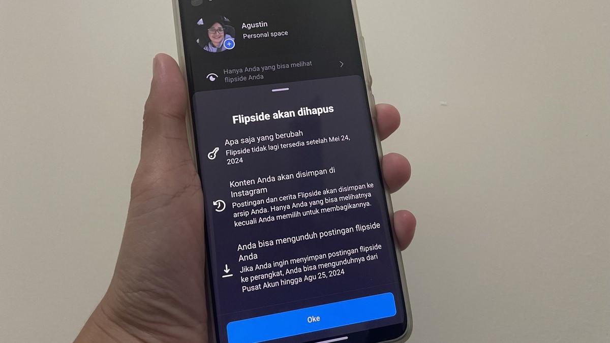 Instagram Bakal Tutup Flipside 24 Mei 2024, Begini Nasib Konten Privat Kamu