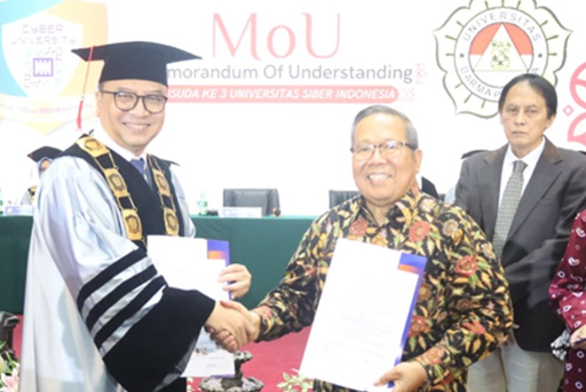 Cyber University Teken Kerja Sama dengan Universitas Darma Persada