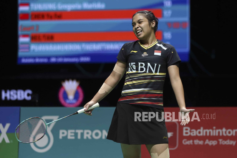 Gregoria Gagal Cegah All Chinese di Perempat Final Kejuaraan Bulu Tangkis Asia