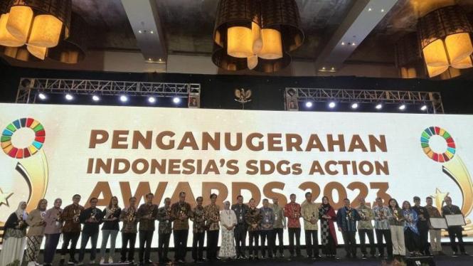 IPB University Raih Terbaik 1 Indonesia SDG’s Action Award 2023