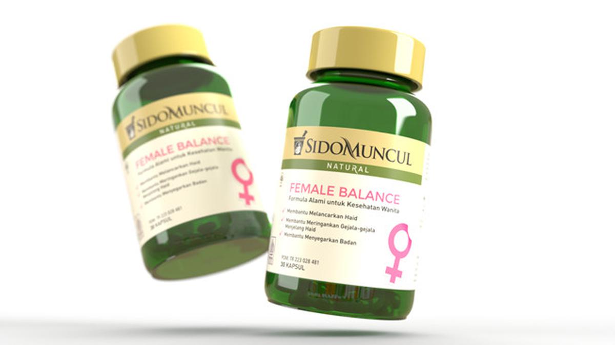 Sido Muncul Natural Female Balance, Jurus Seimbangkan Hormon Kewanitaan dan Ringankan Gejala PMS!